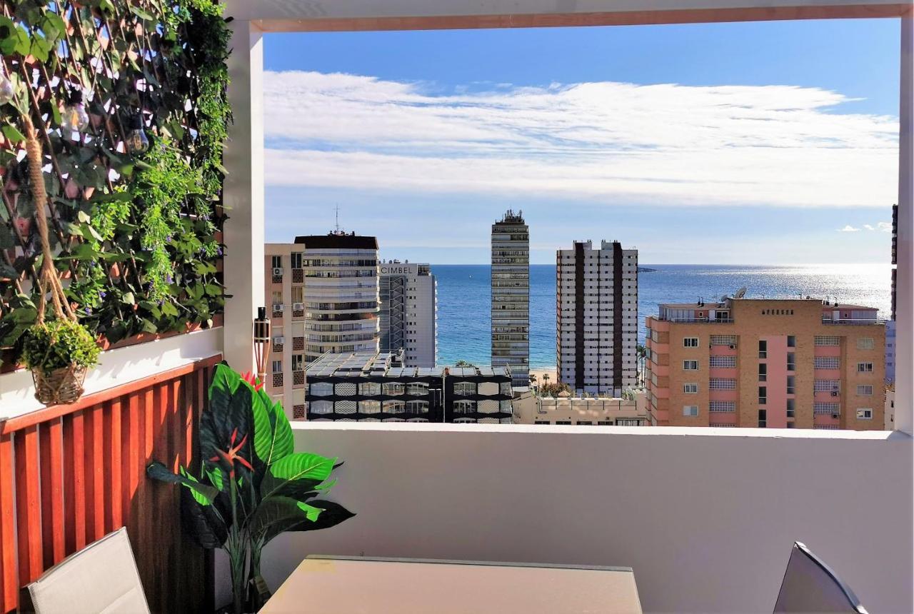 Penthouse Cervantes Sea View 貝尼多姆 外观 照片
