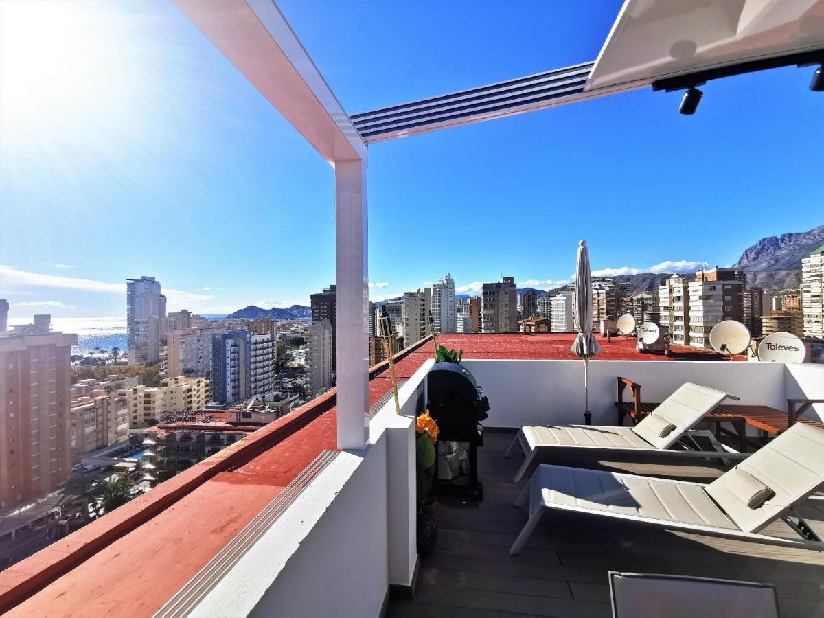 Penthouse Cervantes Sea View 貝尼多姆 外观 照片