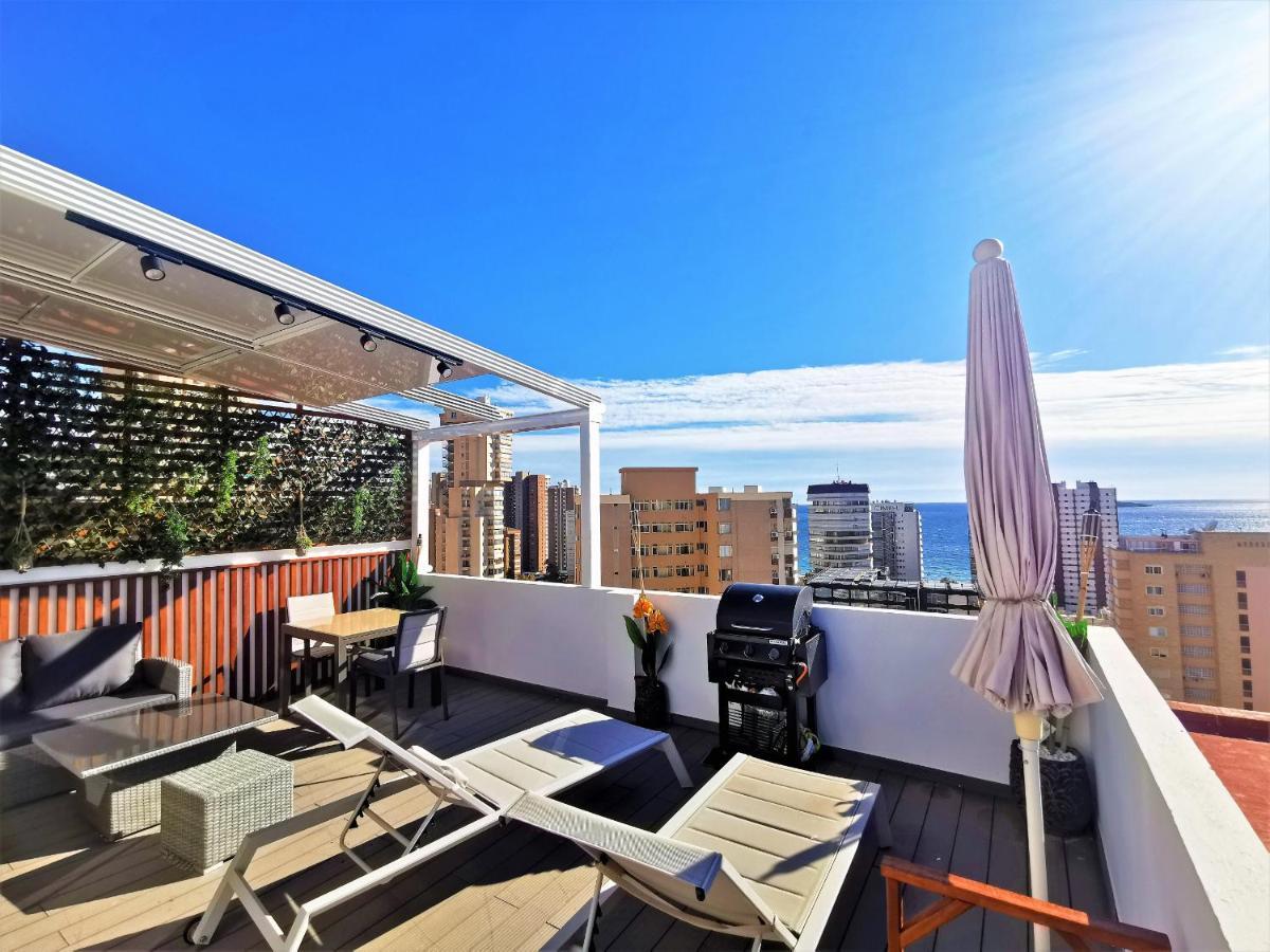 Penthouse Cervantes Sea View 貝尼多姆 外观 照片