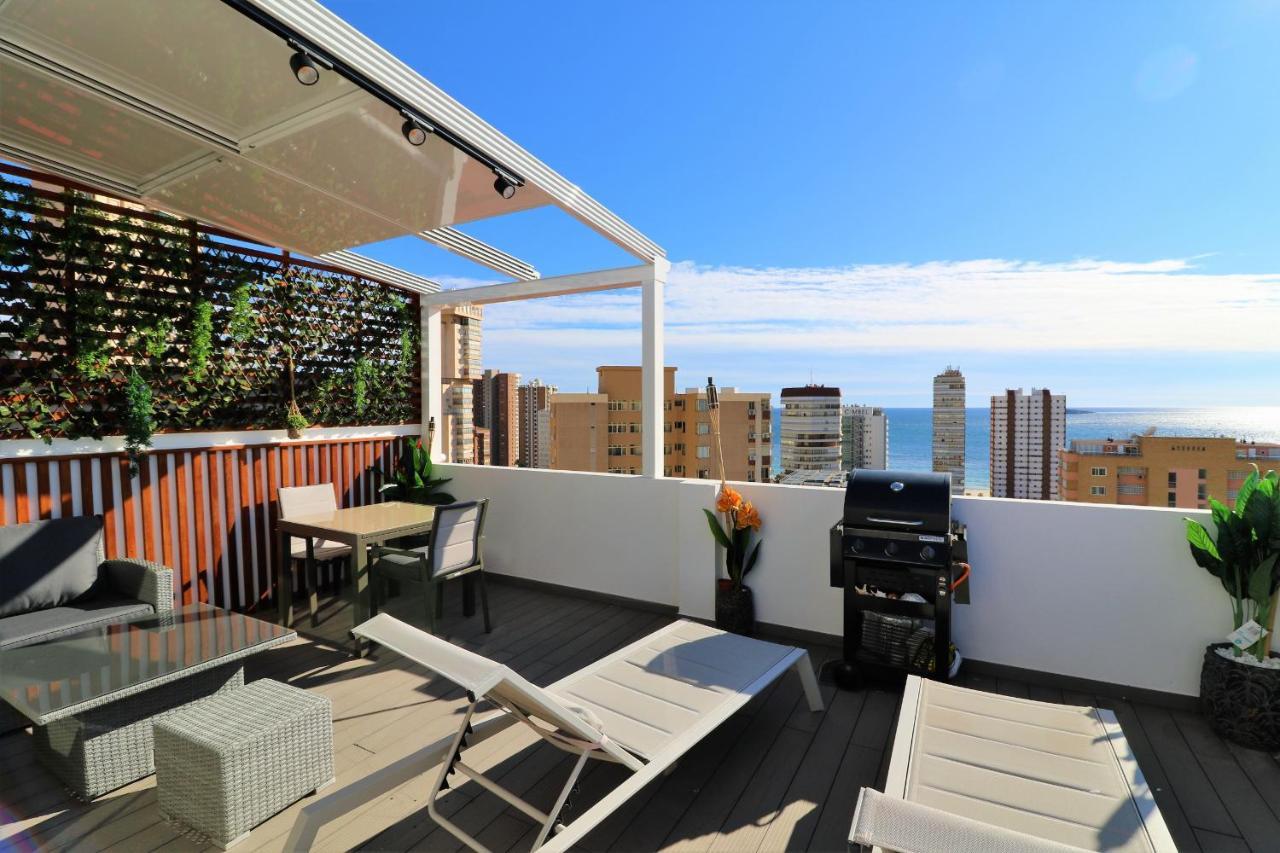 Penthouse Cervantes Sea View 貝尼多姆 外观 照片