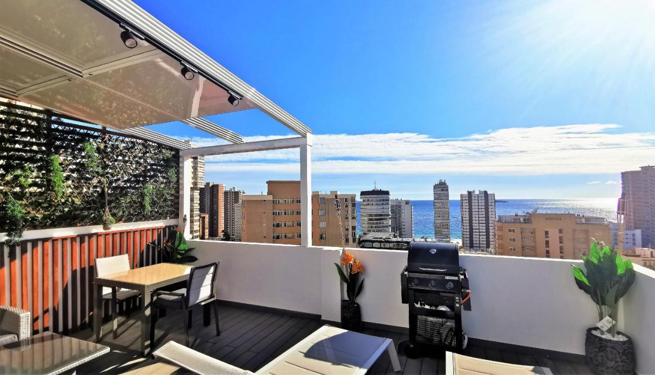 Penthouse Cervantes Sea View 貝尼多姆 外观 照片
