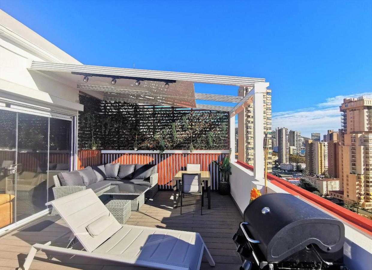 Penthouse Cervantes Sea View 貝尼多姆 外观 照片