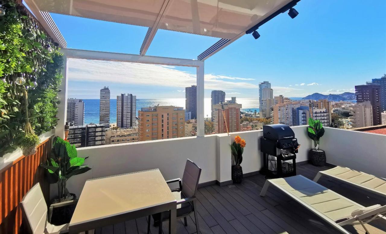 Penthouse Cervantes Sea View 貝尼多姆 外观 照片