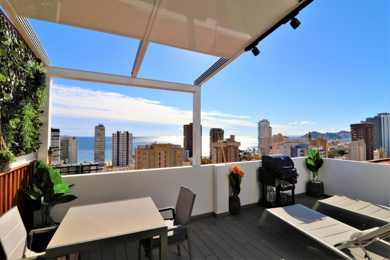 Penthouse Cervantes Sea View 貝尼多姆 外观 照片
