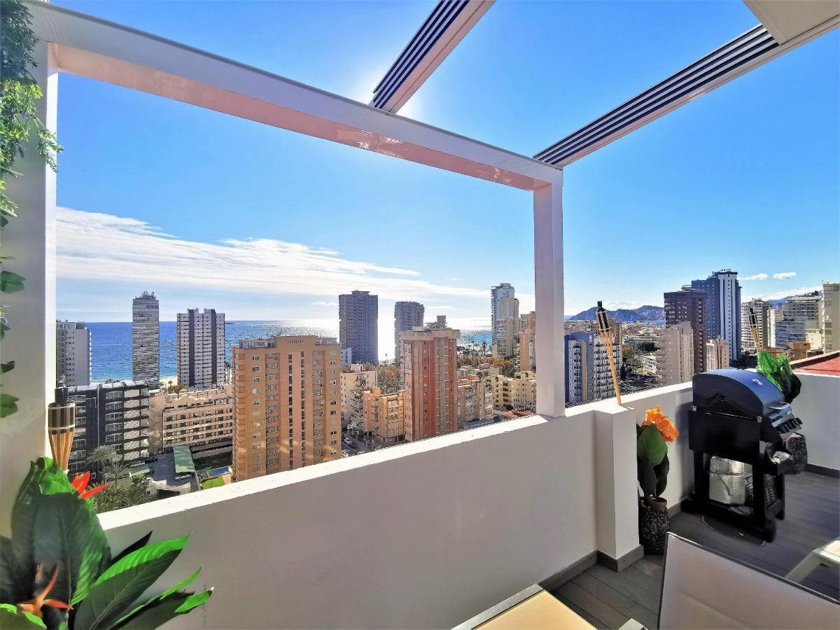 Penthouse Cervantes Sea View 貝尼多姆 外观 照片